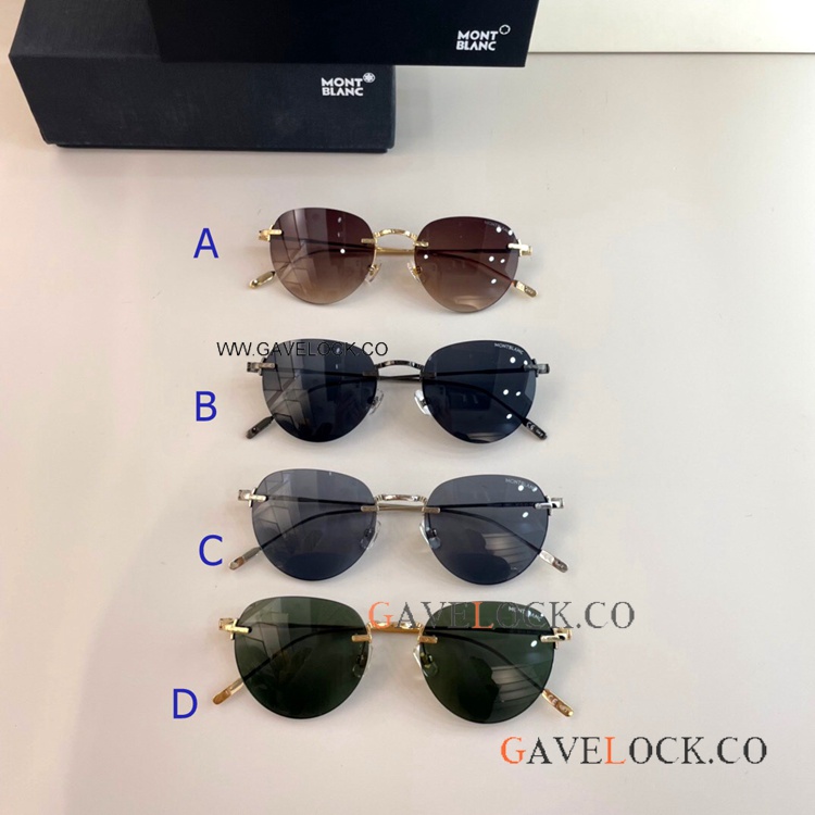 Wholesale Montblanc Sunglasses MB0239S Rimless